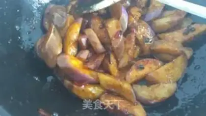 Make They burn eggplant all the time step 5