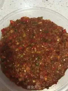 Make Fresh pepper sauce step 2