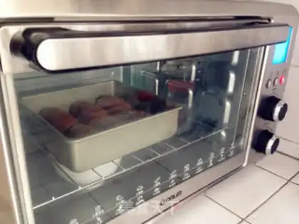 Make Coco cream bread step 12