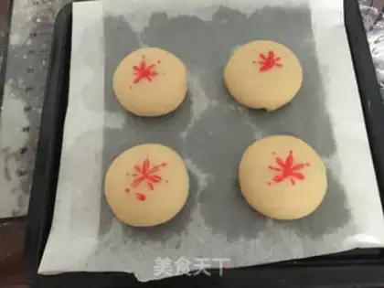 Make Squeeze meat mooncake step 16