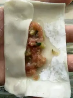 Make ♪ Pumpy spring rolls ♪ step 2