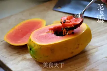 Make The classic papaya-cooked snow clams step 6