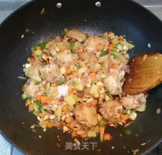 Make Powder chicken step 10