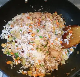 Make Powder chicken step 11