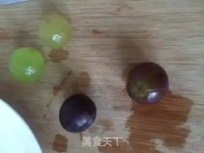 Make Grape fruit platter step 2