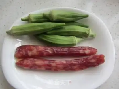 Make Dry sausages and acne step 0