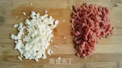 Make Egg ham sandwich step 6