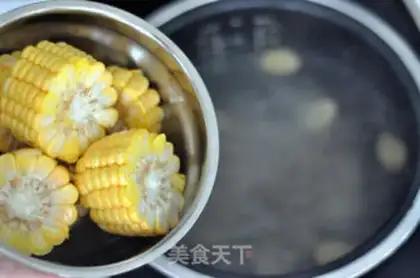 Make Corn Mountain pharmaceuum soup step 4