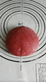 Make Red rose bread step 6