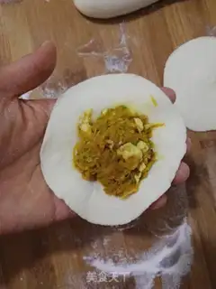 Make Pumpkin egg buns step 10