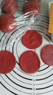 Make Red rose bread step 10