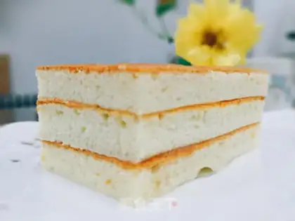 Make Japanese cotton cake step 14