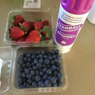 Make Butter strawberries step 0