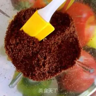 Make Cute bear cake step 11