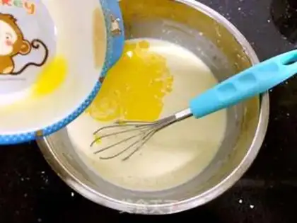 Make Mango lasagna cake step 4