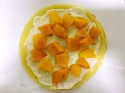 Make Mango lasagna cake step 10