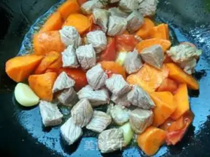 Make Tomato carrot beef step 5