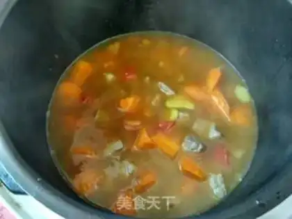 Make Tomato carrot beef step 6