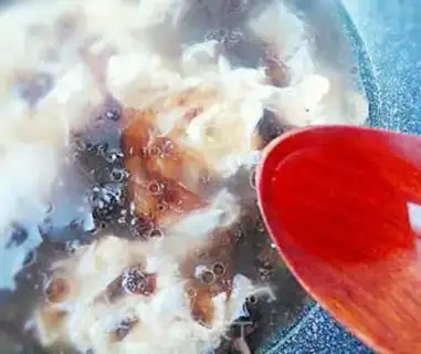 Make Purple egg soup step 7