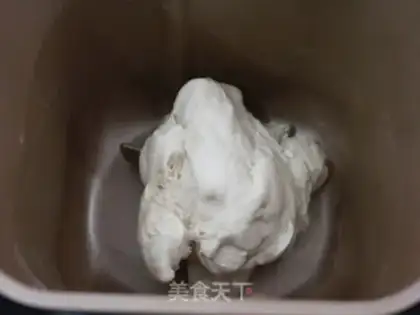 Make Milky-white buns step 1