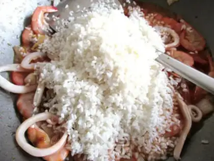 Make Seafood abalone step 5