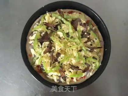 Make Shrimp pizza step 13