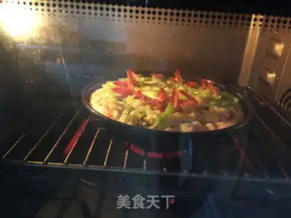 Make Shrimp pizza step 14