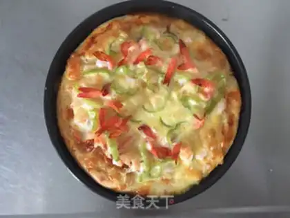 Make Shrimp pizza step 15