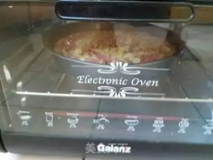 Make Ham pizza step 7