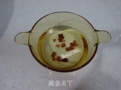 Make Peach and silver spoons step 1