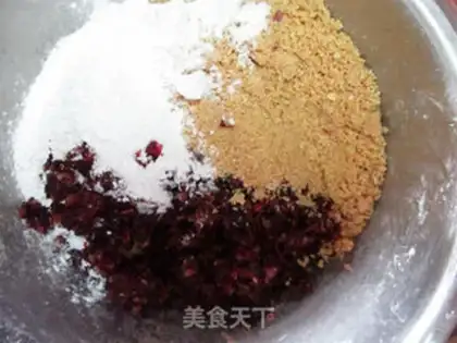 Make Rose peanuts step 1