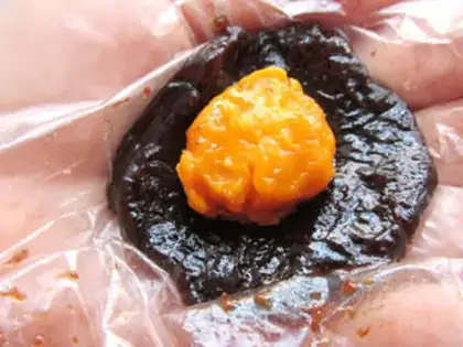 Make Homemade soybean yolks step 4