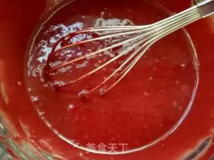 Make Red velvet cupcakes step 4