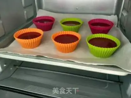 Make Red velvet cupcakes step 6