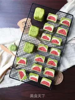 Make Square melon snack step 13