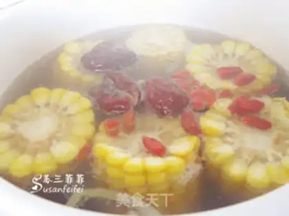 Make Corn steak soup step 3