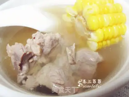 Make Corn steak soup step 4