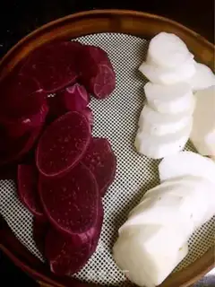 Make Potato mountain medicine cake step 1