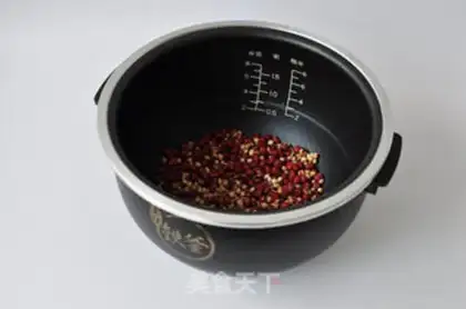 Make Red bean rice rice rice rice step 1