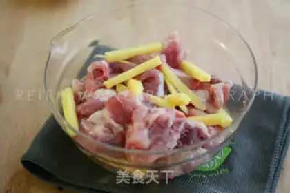 Make Bean evaporated ribs step 2
