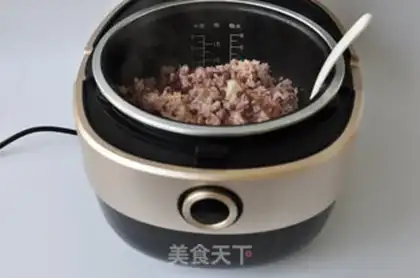 Make Red bean rice rice rice rice step 8