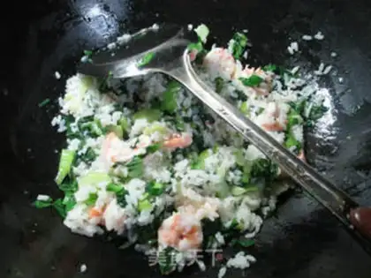 Make Shrimp rice step 7