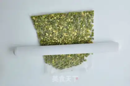 Make Green bean cake step 1
