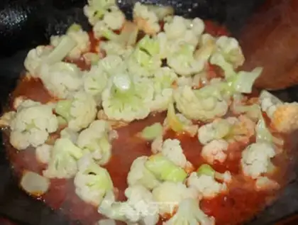 Make Red fruit and eggplant step 4