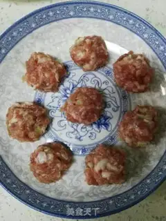 Make Porkball soup step 0