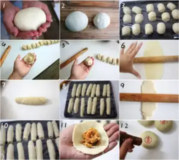 Make Lobster Mooncake step 7