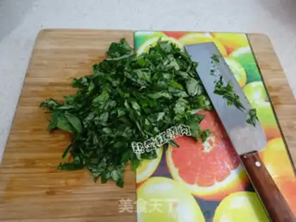 Make Red potato leaf nest step 3