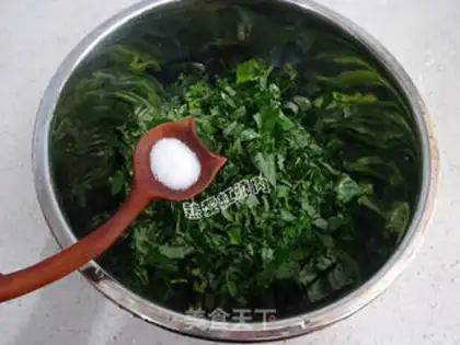 Make Red potato leaf nest step 4