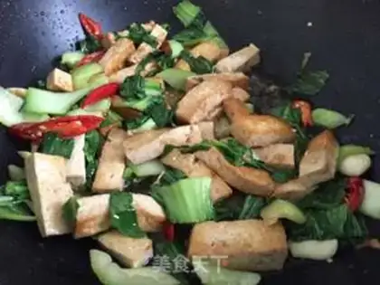 Make Old tofu cuisine step 3