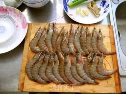 Make Sugar shrimp step 0